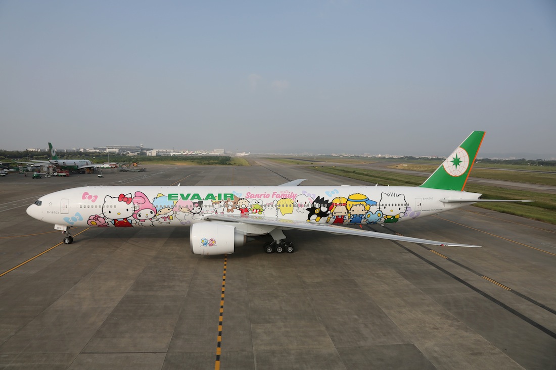 Eva Air'S Hello Kitty Plane Comes To Sg | Destinasian