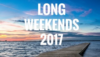 long weekends 2017 list
